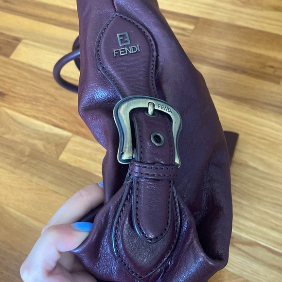 NWT Fendi Womens Purple Leather Bag OS - Picture 7 of 14